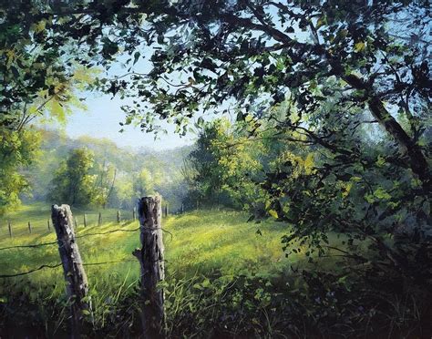 how to paint realistic landscapes